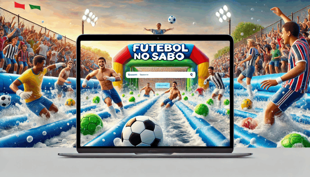 futebol de sabão aluguel rj