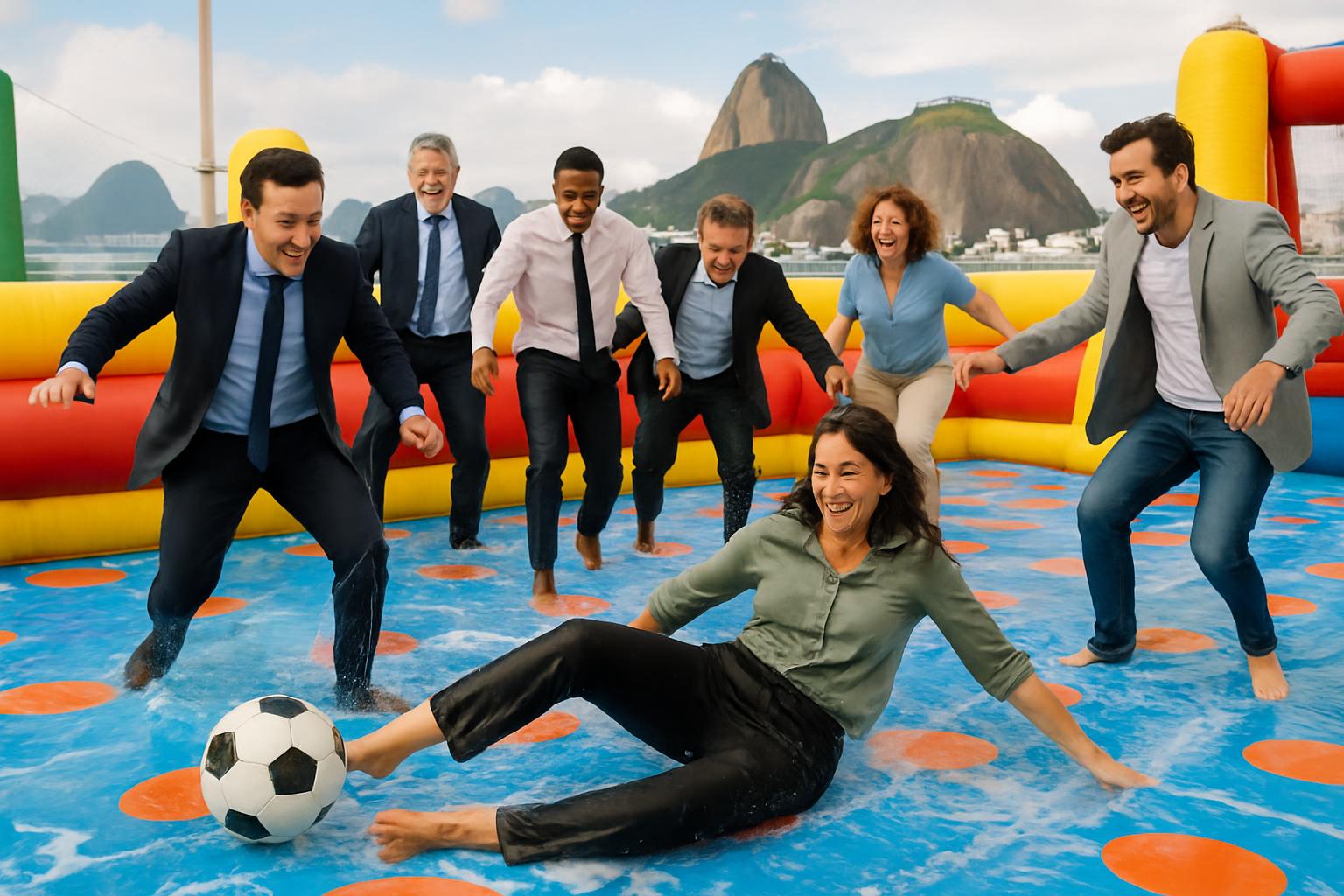 Como Funciona Aluguel Futebol de Sabão