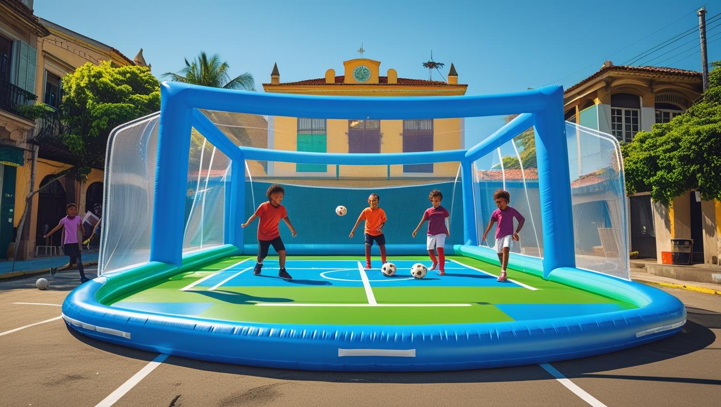 Futebol de Sabão Inflavel