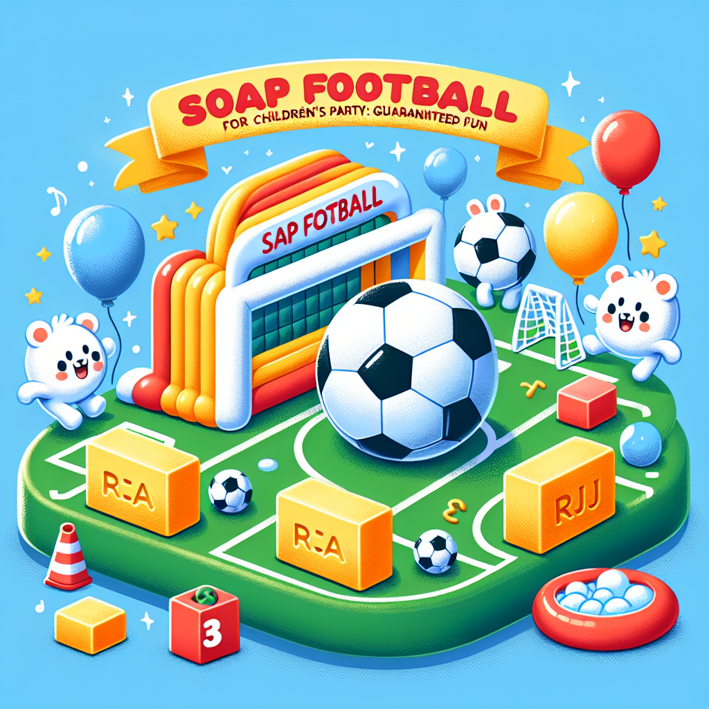 Futebol de Sabão para Festa Infantil: Diversão Garantida no RJ